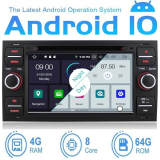 Android 10.0 Ford C-Max Multimédia GPS Navigáció