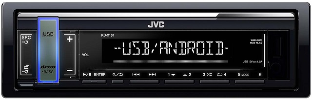 JVC KD-X161 Mechanika nélküli autórá