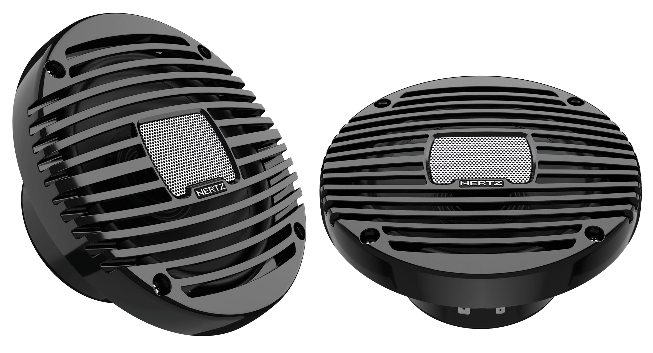 HEX 6.5 M-C - Vízálló koaxiális hangszóró fekete színben