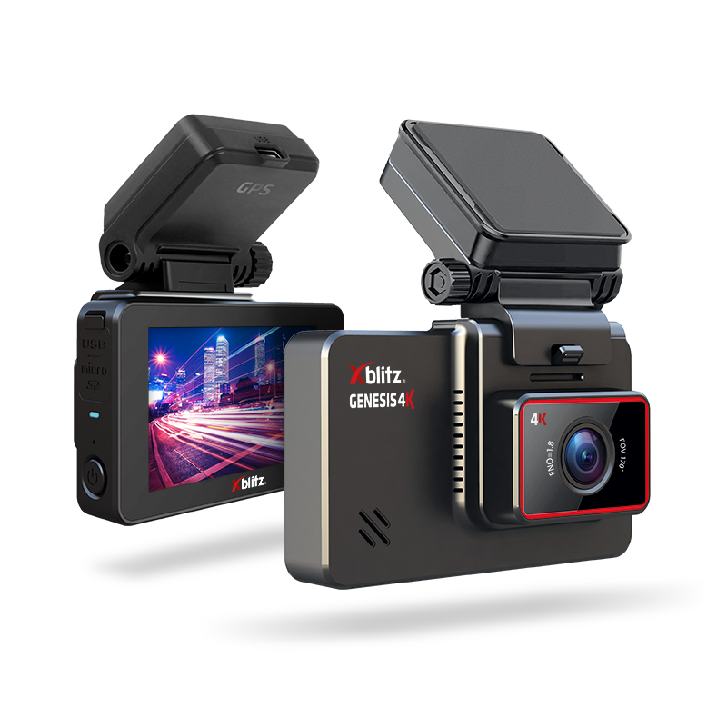 XBLITZ GENESIS 4K - Menetrögzitő kamera 4K felbontással és GPS-sel