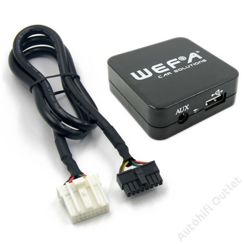 WEFA WF-605 MP3/USB/AUX ILLESZTŐ (MAZDA)