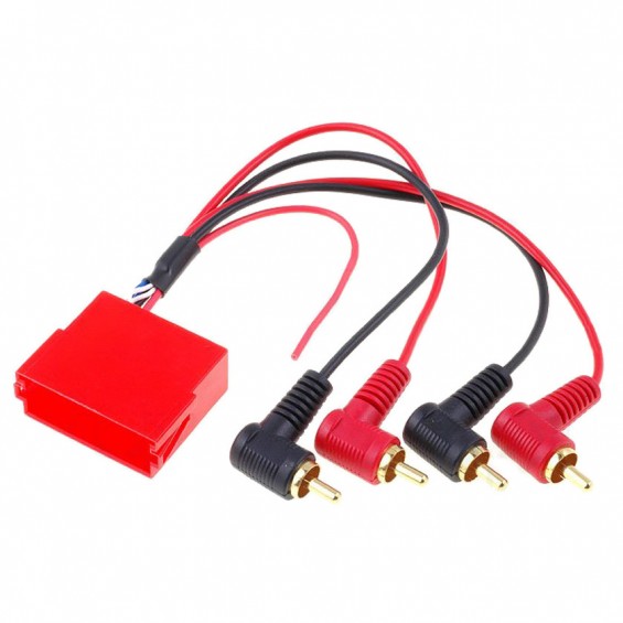 Audi aktív adapter Mini ISO, Bose (MISO/4RCA)
