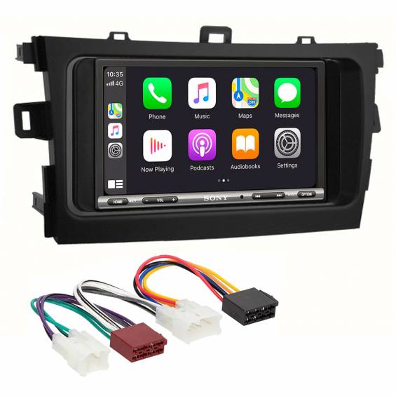 TOYOTA COROLLA E150 SONY XAV-AX3250 APPLE CARPLAY, ANDROID AUTO FEJEGYSÉG SZETT