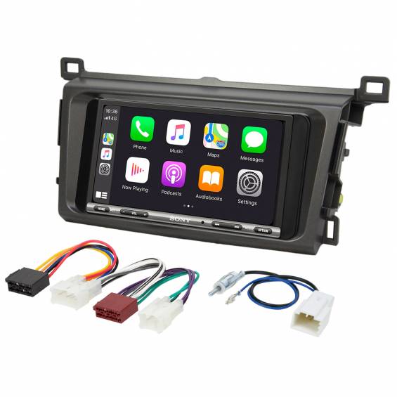 TOYOTA RAV4 XA40 SONY XAV-AX3250 APPLE CARPLAY, ANDROID AUTO FEJEGYSÉG SZETT