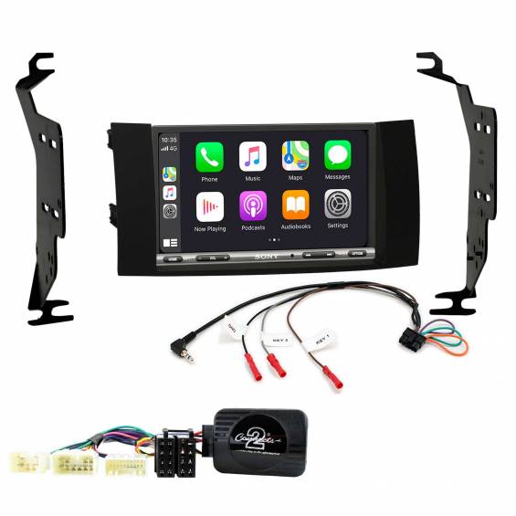 TOYOTA PRIUS II SONY XAV-AX3250 APPLE CARPLAY, ANDROID AUTO FEJEGYSÉG SZETT