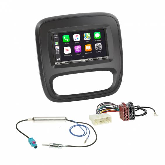 RENAULT TRAFIC III SONY XAV-AX3250 APPLE CARPLAY, ANDROID AUTO FEJEGYSÉG SZETT
