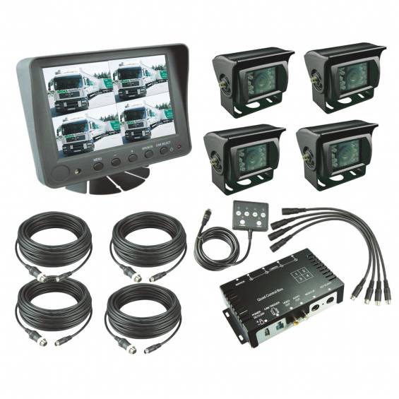PSVT 70C4 4 KAMERÁS QUAD RENDSZER (12-24V)