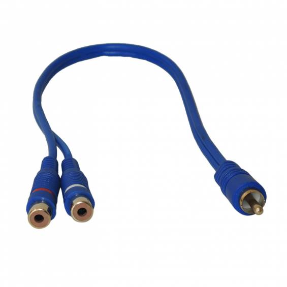 Stinger Select SSIBY2F RCA Y kábel 1 dugó 2 aljzat