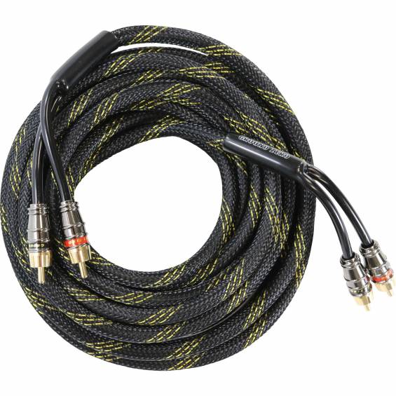 Ground Zero GZCC 1.0X-TP 1m audiofil RCA kábel