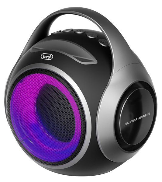 Trevi XR 8A202 fekete Bluetooth hangszóró IPX5 TWS USB microSD AUX
