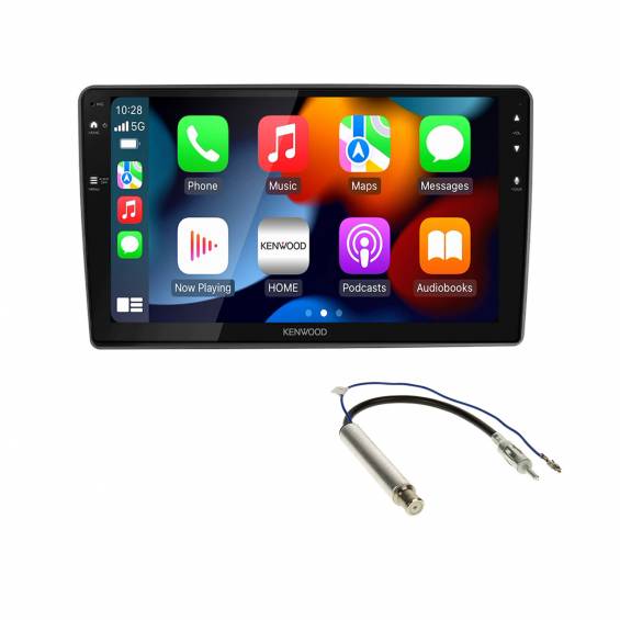 Volkswagen 2DIN Kenwood DMX80AXS 9"-os Apple CarPlay, Android Auto fejegység szett