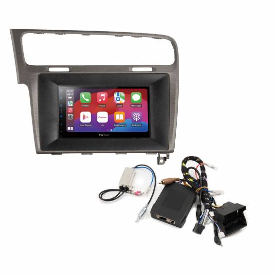 Volkswagen Golf VII Pioneer SPH-DA77DAB WiFi Apple CarPlay, Android Auto fejegység szett (UART)