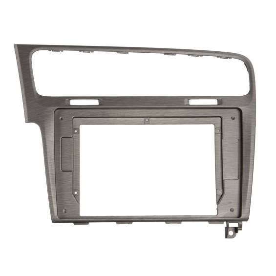 Volkswagen Golf VII 10" Perfect FIT rádió beépítő keret, ezüst (381320-138-2)