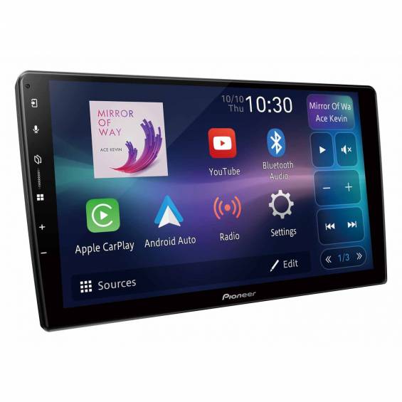 Audi A4, B7 Pioneer SPH-PF97BT 9" Apple CarPlay, Android Auto Multimédia