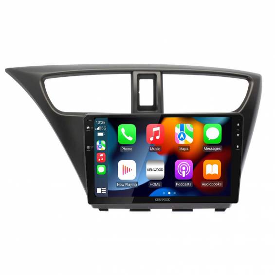 Honda Civic 9 Kenwood DMX80AXS 9"-os Apple CarPlay, Android Auto fejegység szett