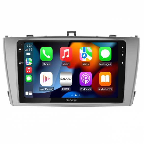 Toyota Avensis, T27 Kenwood DMX80AXS 9"-os Apple CarPlay, Android Auto fejegység szett