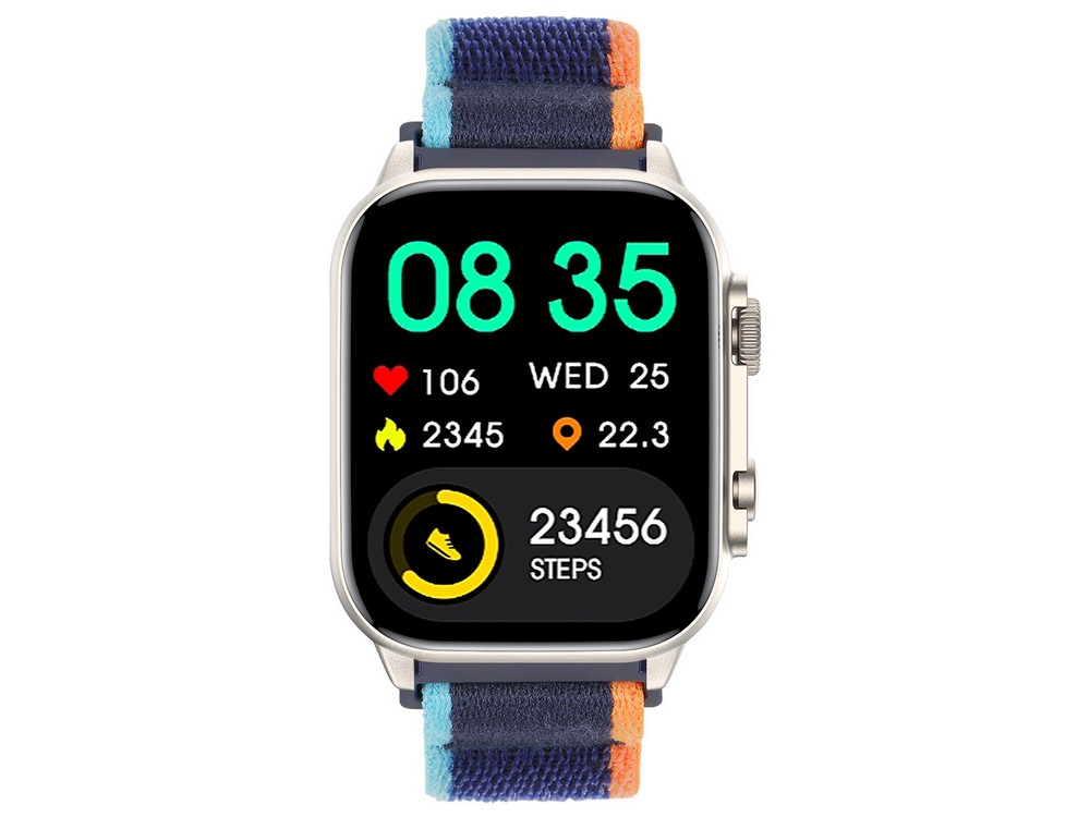 Trevi T-FIT 430 A Black - Smartwatch, okosóra AMOLED kijelzővel, híváskezeléssel és egészségfigyeléssel, fekete szín