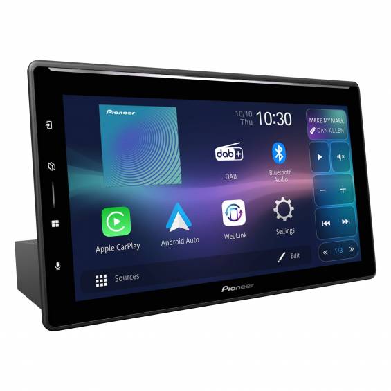 Pioneer SPH-EVO109DABUNI Moduláris Fejegység, Apple CarPlay WiFi, Android Auto WiFi