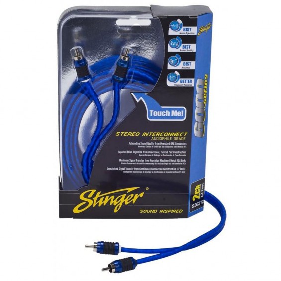 STINGER 6000 SI623 90CM AUDIOFIL RCA KÁBEL