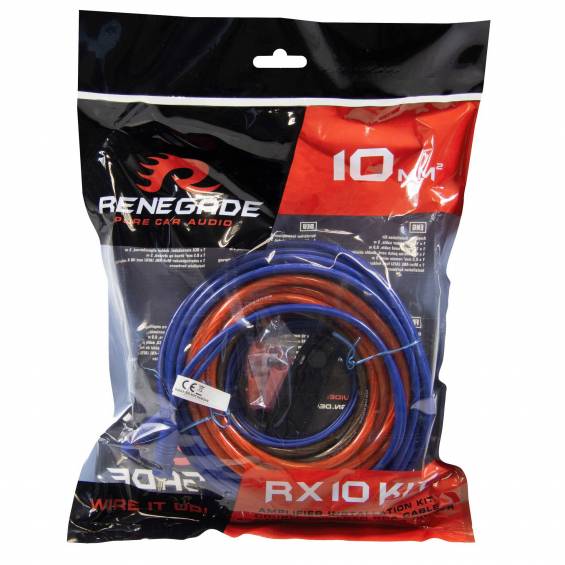 RENEGADE RX10KIT TÁPKÁBEL SZETT 10MM² 5MÉTER