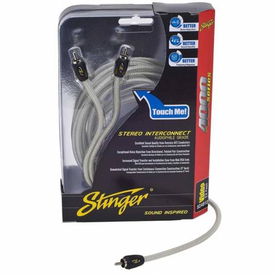 STINGER 4000 SI4820 6,1M AUDIOFIL VIDEO RCA KÁBEL