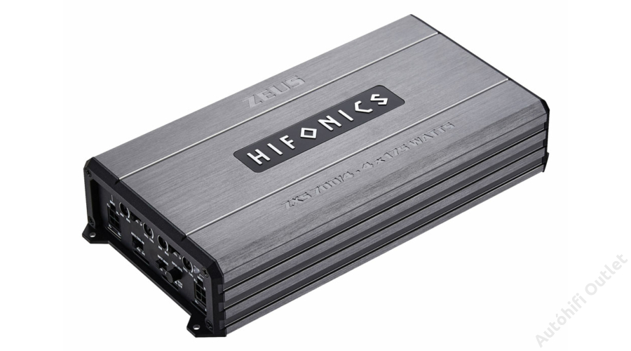 HIFONICS ZEUS STREET ZXS 700/4, 4 csatornás erősítő